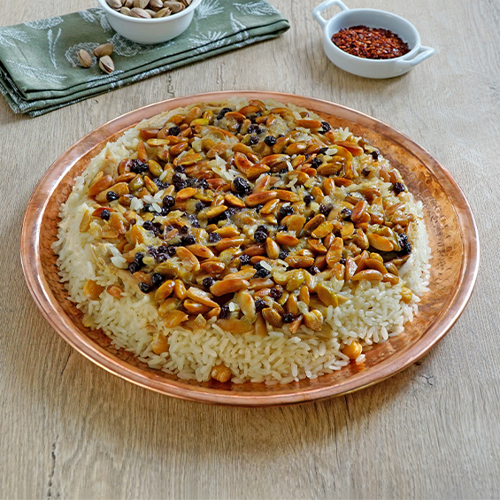 ANTEP FISTIKLI TAVUKLU PİLAV