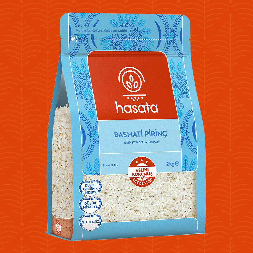 Hasata Basmati Pirinç (2 Kg) - Hasata