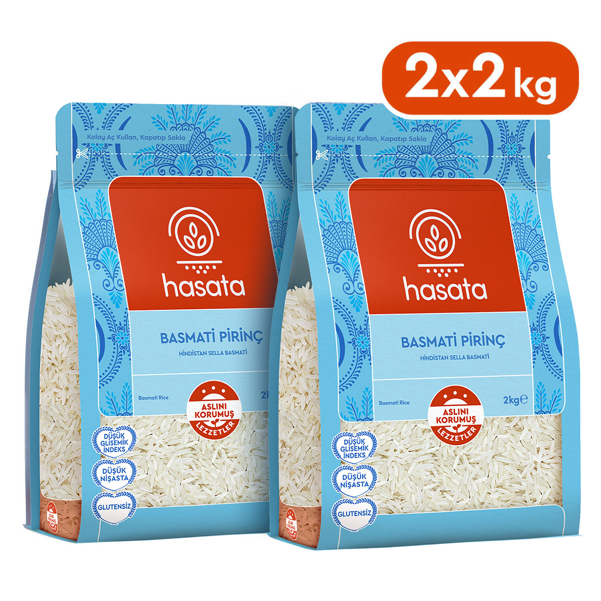 Hasata Basmati Pirinç Avantaj Paketi (4 kg) - Hasata