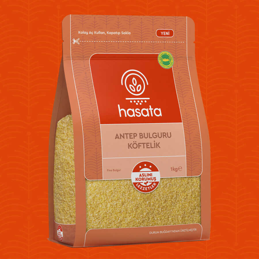 Hasata Antep Fine Bulgur 1 KG - Hasata