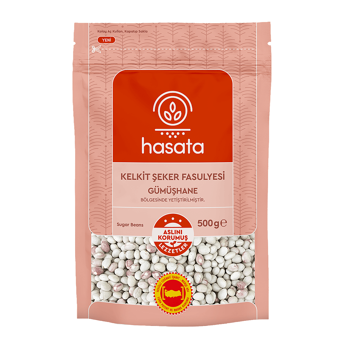 Hasata Gümüşhane Kelkit Şeker Fasulyesi 500 g - 4