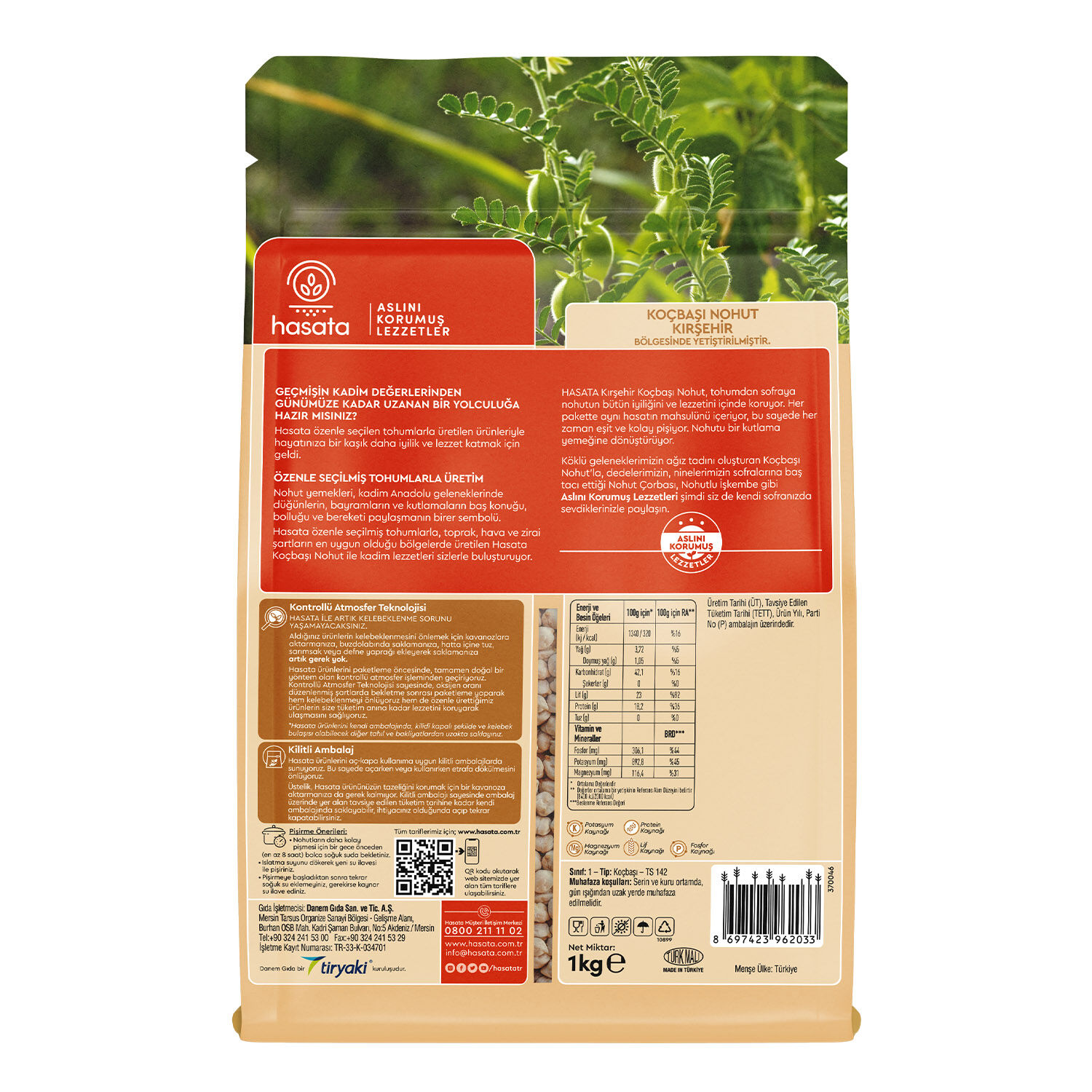 Hasata Kırşehir Ram Chickpea 1 KG - 4