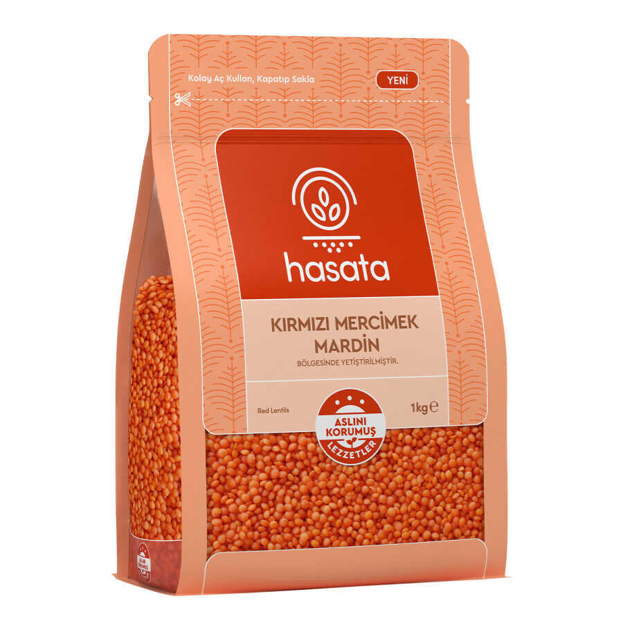 Hasata Mardin Kırmızı Mercimek (1 Kg) - 3